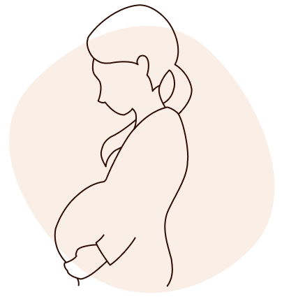 妊娠中女性